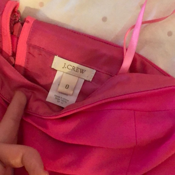 Jcrew cocktail dress hot pink - Picture 6 of 6